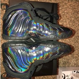 Nike Jordan foam little posite one Legion Green 7y